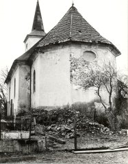 historické foto kostela
