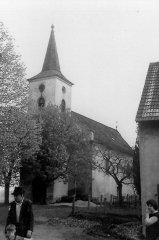 historické foto kostela