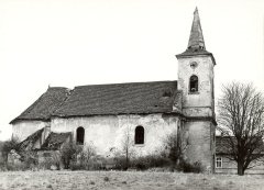 historické foto kostela