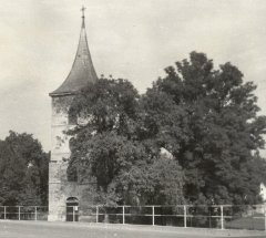 historické foto kostela