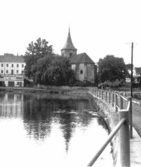 historické foto kostela
