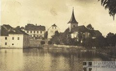 historické foto kostela