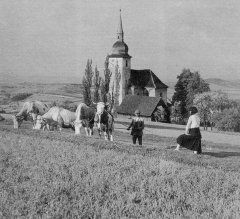 historické foto kostela