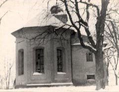 historické foto kostela