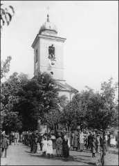 historické foto kostela