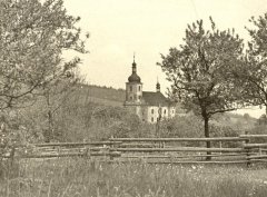 historické foto kostela