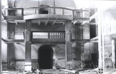 historické foto interiéru kostela