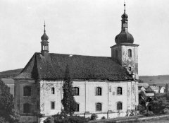 historické foto kostela