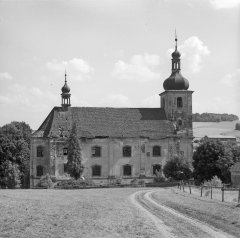 historické foto kostela