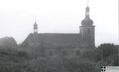 kostel před zbořením