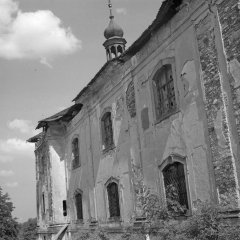 historické foto kostela