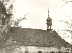 historické foto kostela