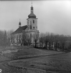 historické foto kostela