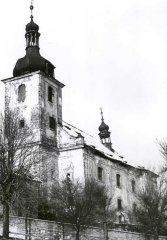 historické foto kostela