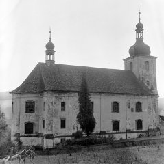 historické foto kostela