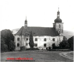historické foto kostela