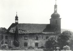 historické foto kostela