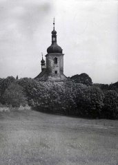 historické foto kostela