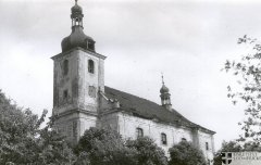 kostel před zbořením