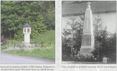 kaplička u zničeného kostela