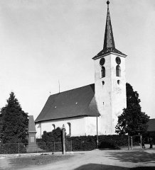 historické foto kostela