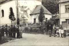 historické foto kostela