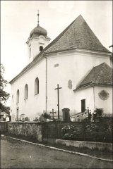 historické foto kostela