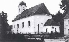 historické foto kostela