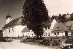 historické foto kostela