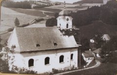 historické foto kostela