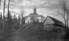 historické foto kostela
