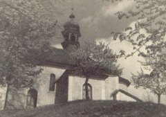 historické foto kostela