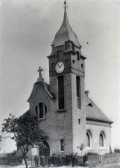 historické foto kostela