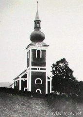 historické foto kostela