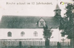 historické foto kostela