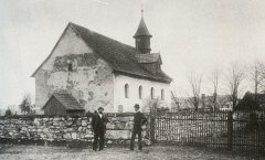 historické foto kostela 
