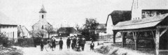 historické foto kostela 