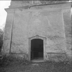 průčelí kaple