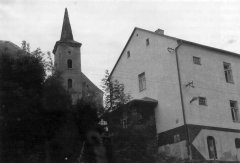 historické foto kostela