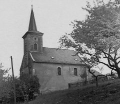 historické foto kostela