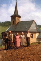 historické foto kostela