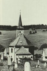 historické foto kostela