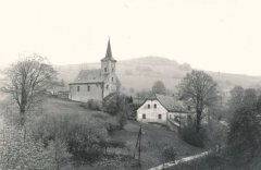 historické foto kostela