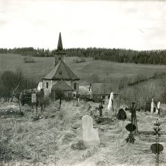 historické foto kostela