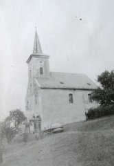 historické foto kostela