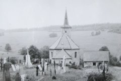 historické foto kostela