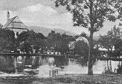 historické foto kostela
