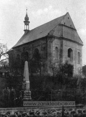 historické foto kostela