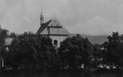 historické foto kostela