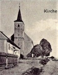 historické foto kostela